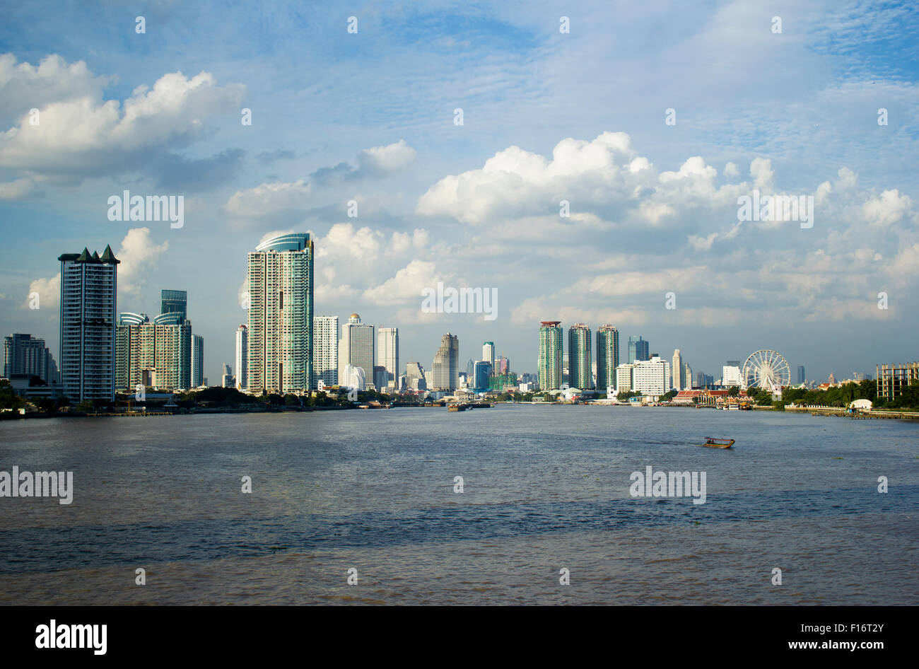 Paesaggio cittadino di Bangkok, Thailandia Foto Stock