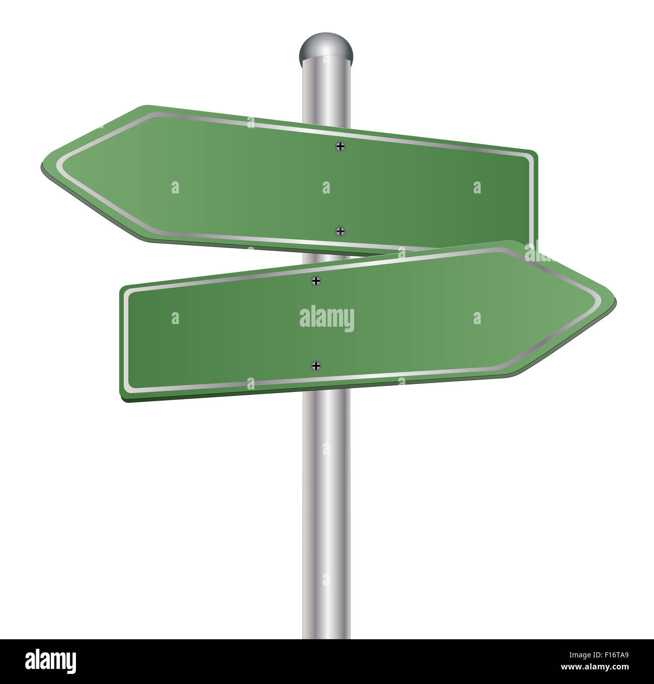 Segnale stradale Foto Stock