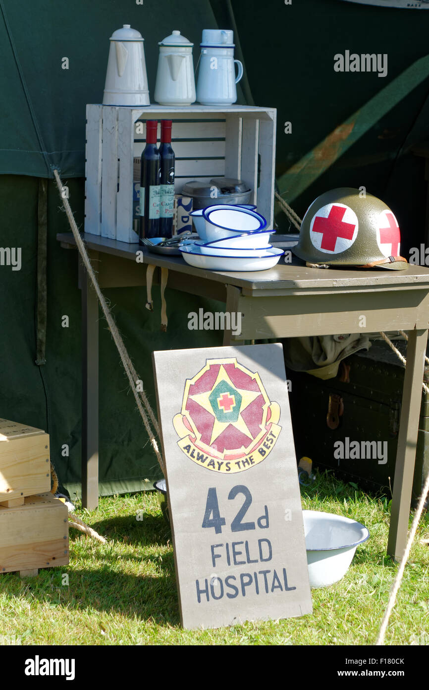 WW2 Attrezzature Mediche Foto Stock