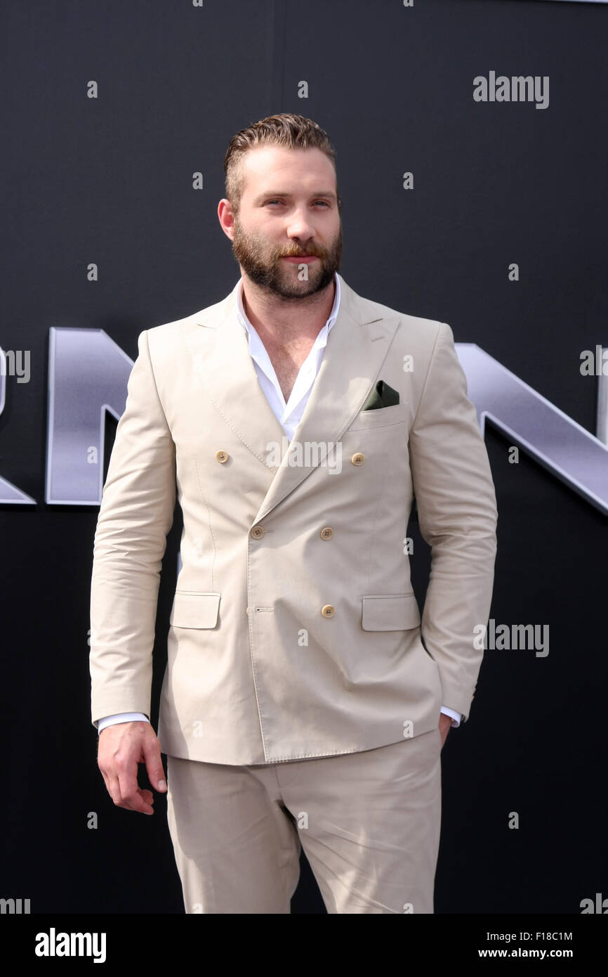 Terminator Genisys Los Angeles Premiere con: Jai Courtney dove: Los Angeles, California, Stati Uniti quando: 29 Giu 2015 Foto Stock