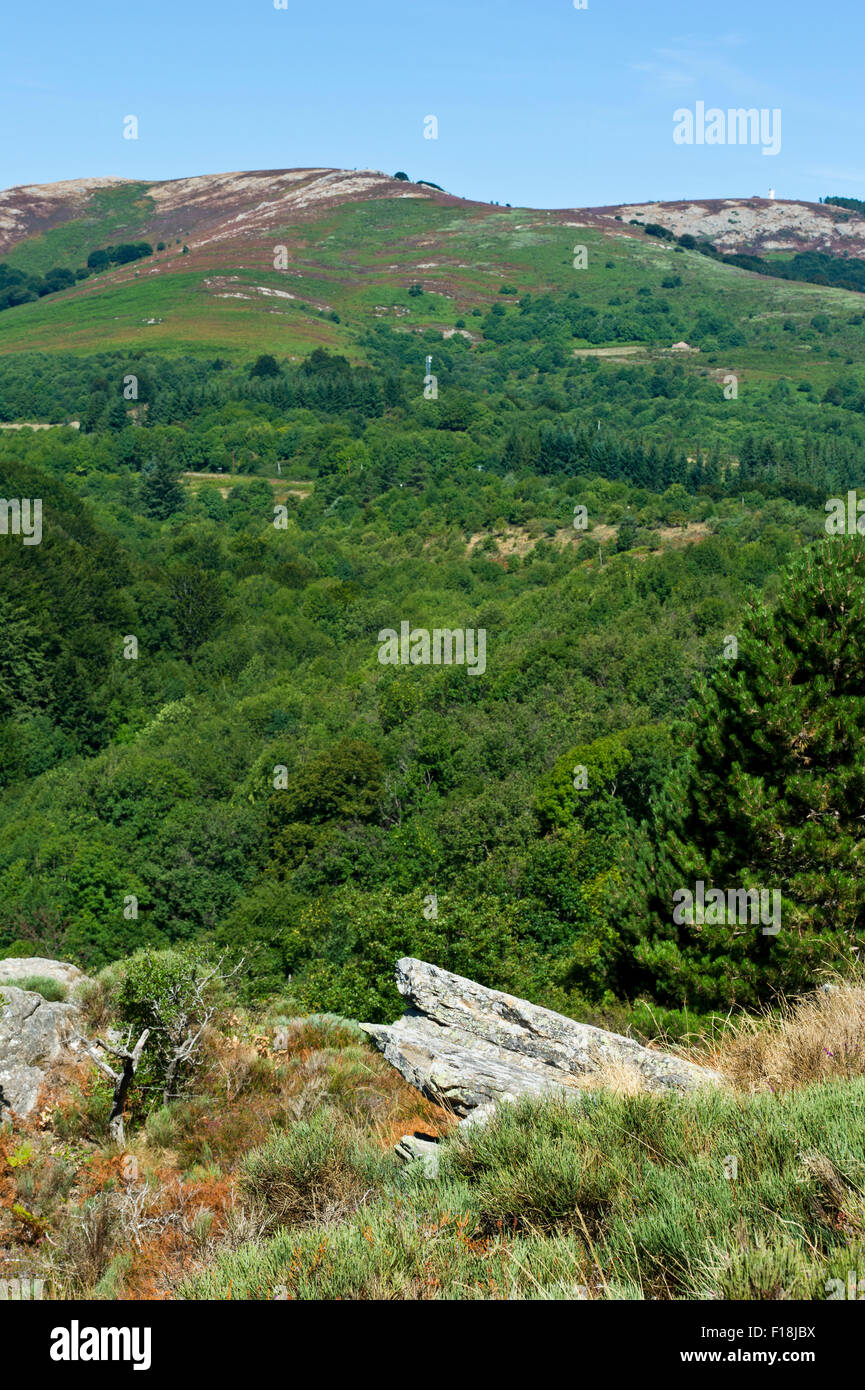 Le gole di Colombieres, nei pressi de La Fage gite, Herault, Languedoc Roussillon, Francia Foto Stock