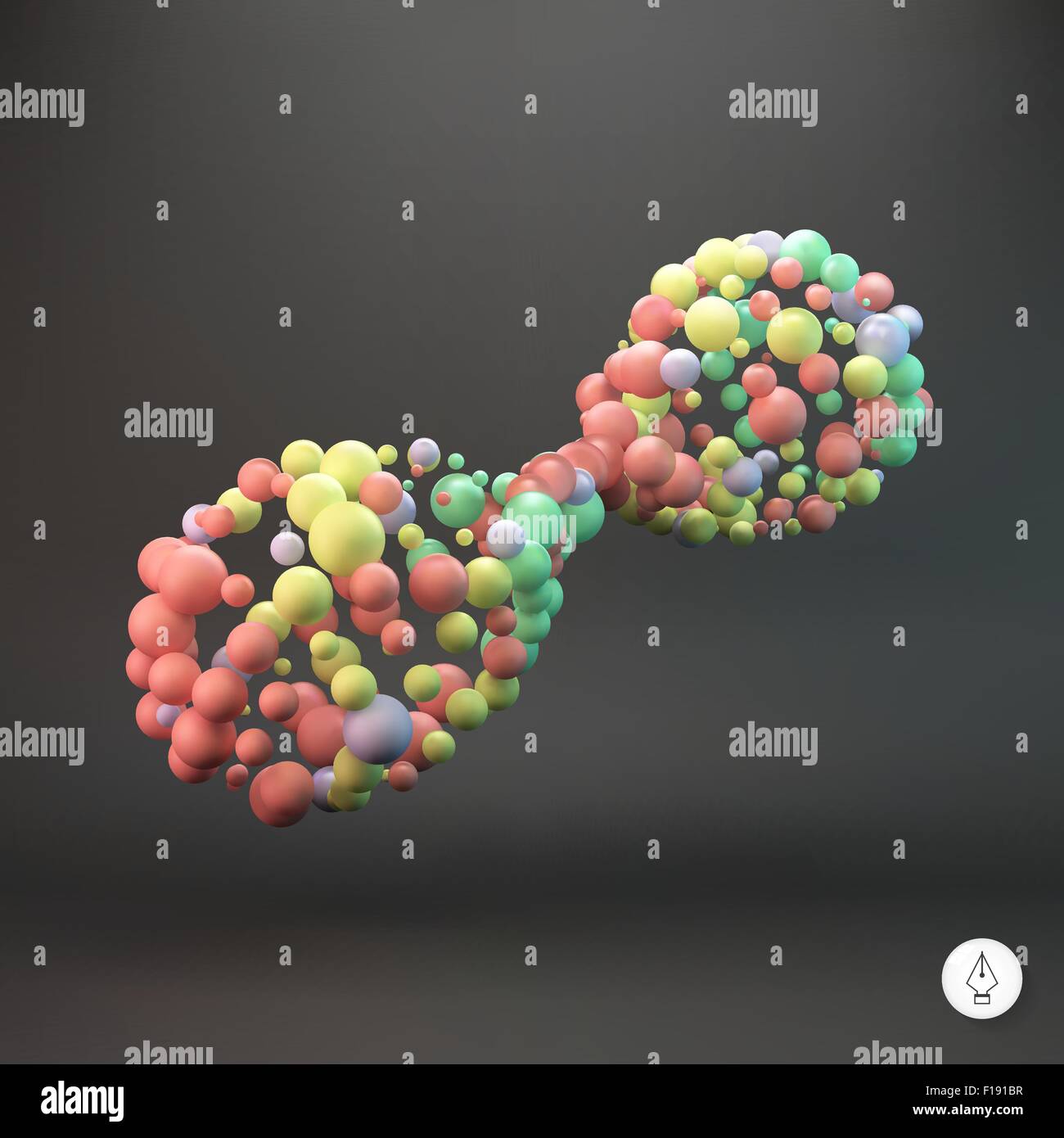 3d illustrazione vettoriale. Può essere utilizzata per presentazioni, web design. Illustrazione Vettoriale