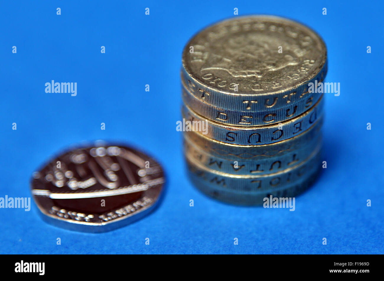 Nazionale salario vivente £7.20 da aprile 2016, Londra Foto Stock