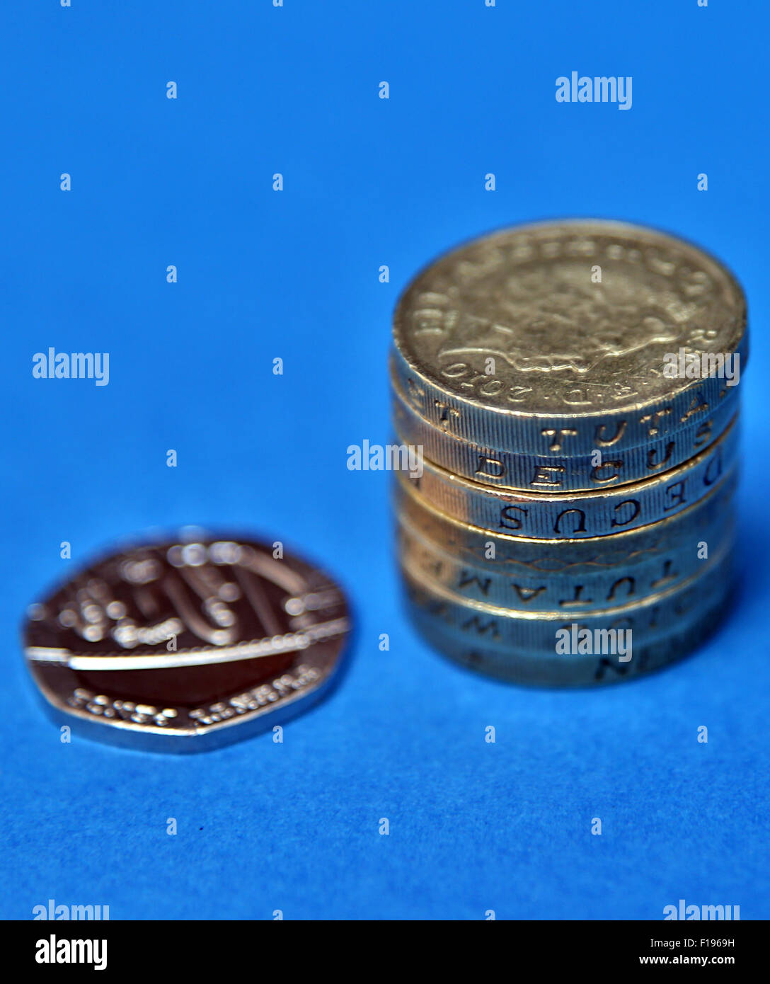 Nazionale salario vivente £7.20 da aprile 2016, Londra Foto Stock