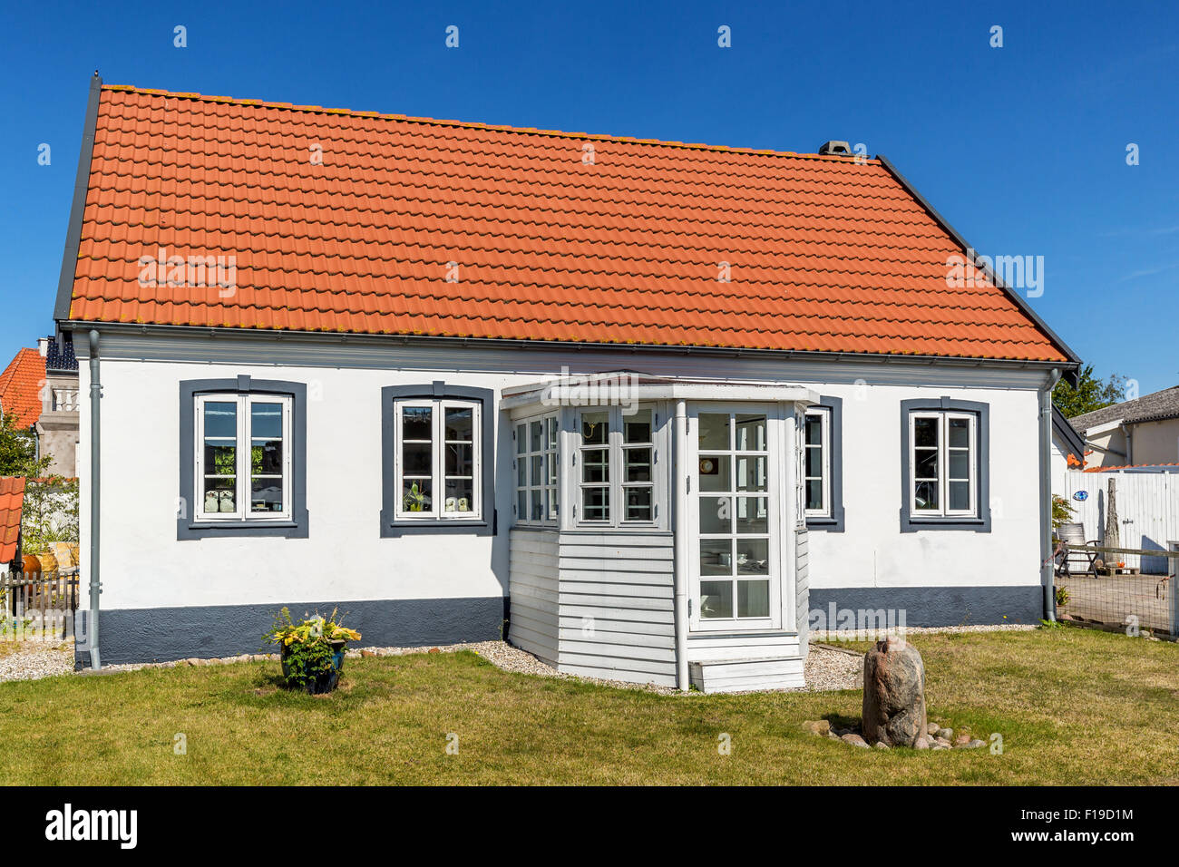 Casa di vacanza, Liseleje, Danimarca Foto Stock