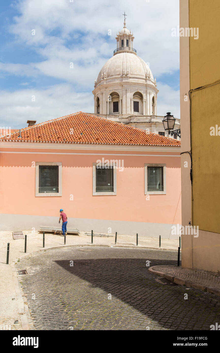 Panteao Nacional, Lisbona Foto Stock