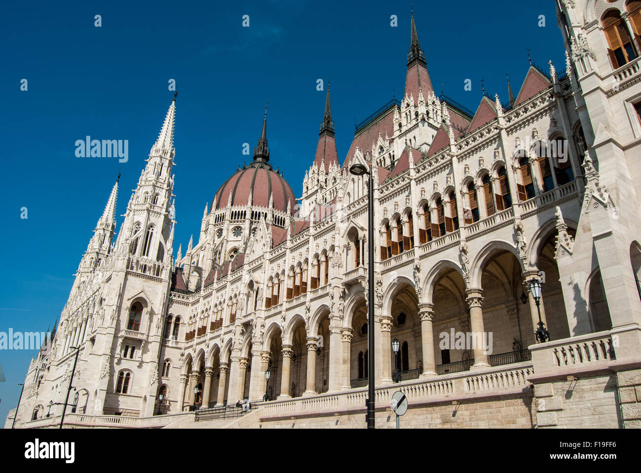 Budapest, il parlamento Foto Stock