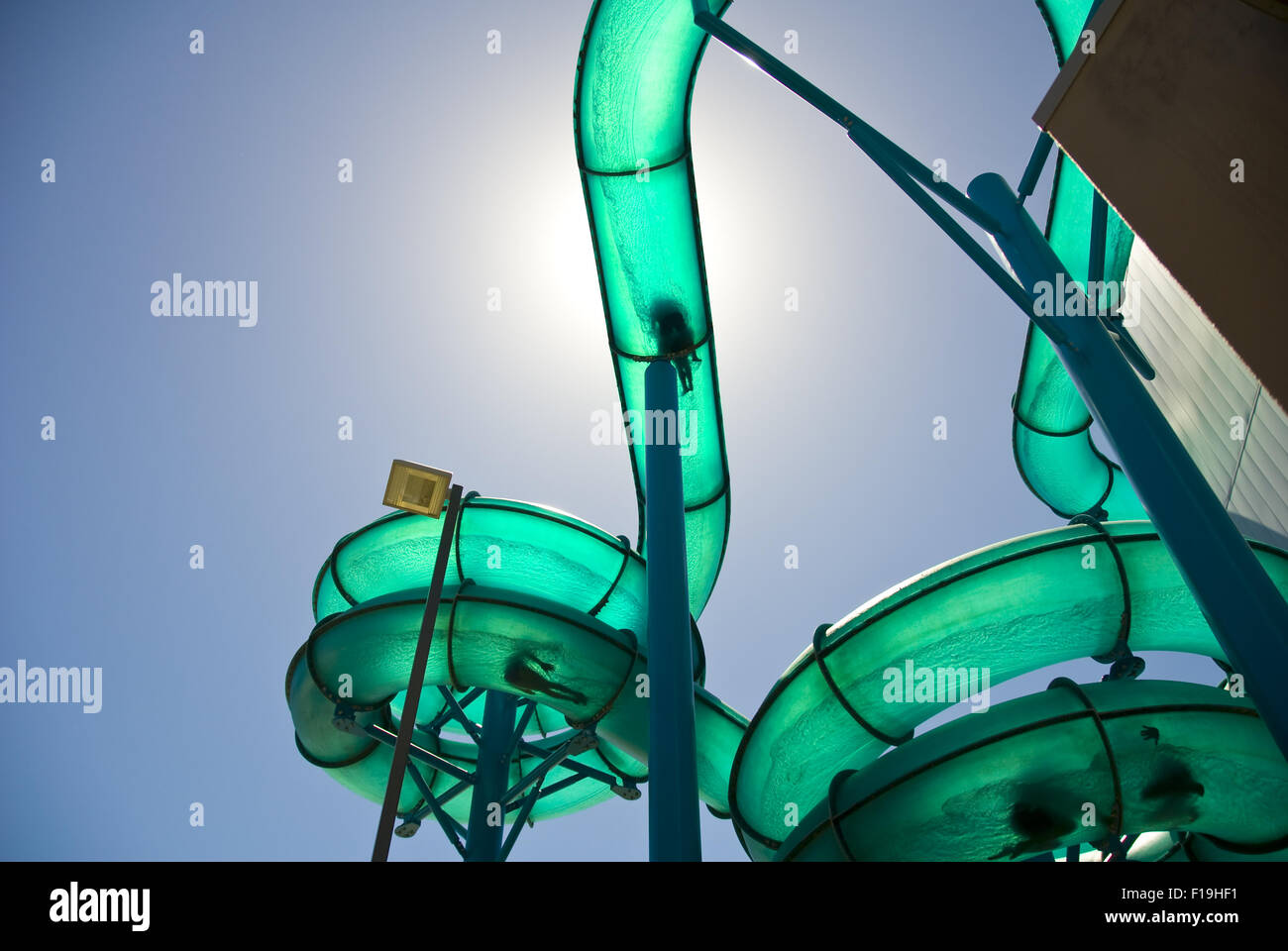 Scivolo d'acqua gigante in Adelaide Australia Meridionale Foto Stock