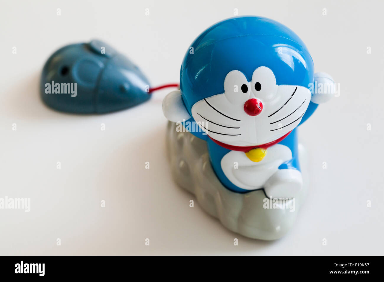 Doraemon manga personaggio giocattolo di figura Foto Stock