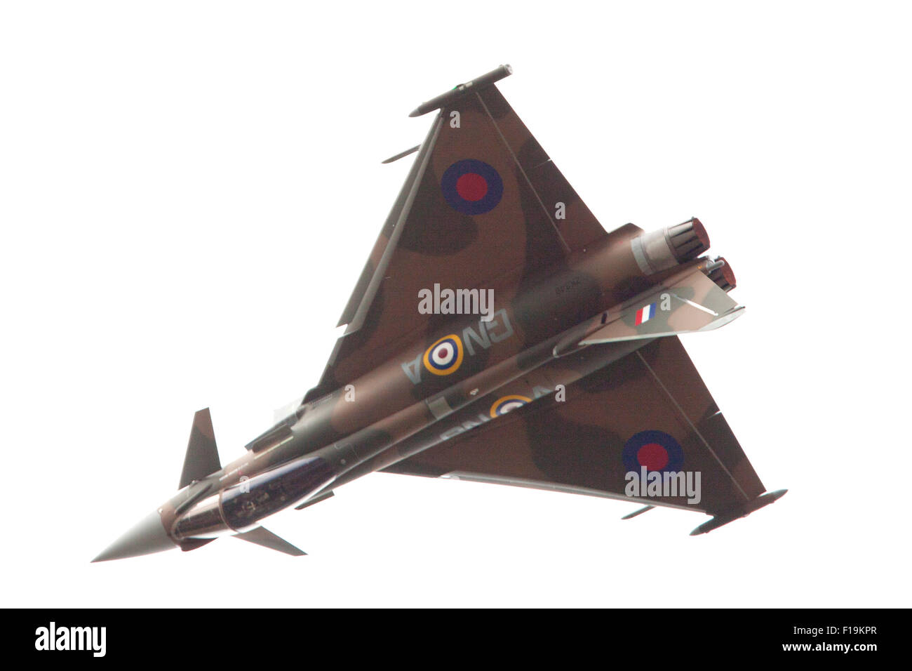 Royal Air Force 29 R Squadron Eurofighter Typhoon ZK349 a RIAT Royal International Air Tattoo Luglio 2015 Foto Stock