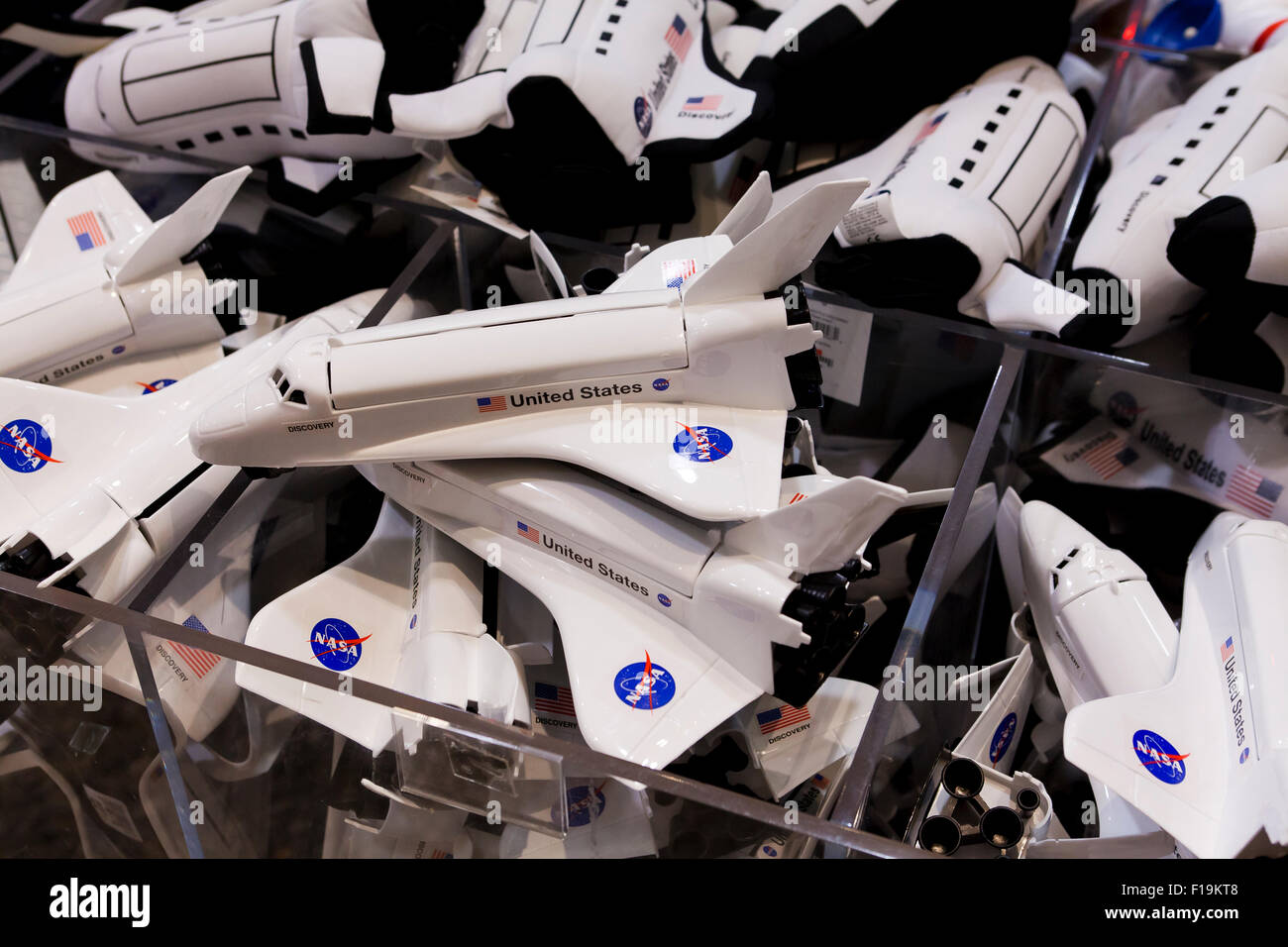 NASA Space Shuttle giocattoli - USA Foto Stock