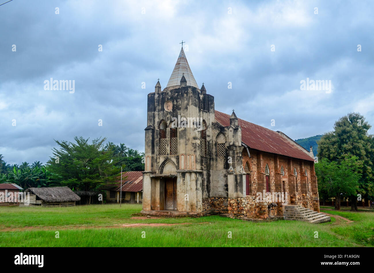 Chiesa di Kpalimé, Togo Foto Stock