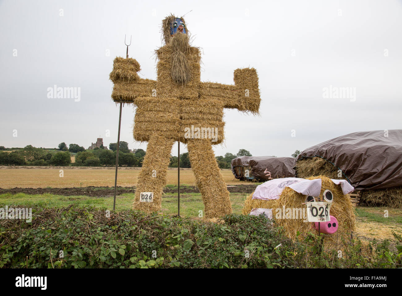 Shillington Spaventapasseri Festival Foto Stock