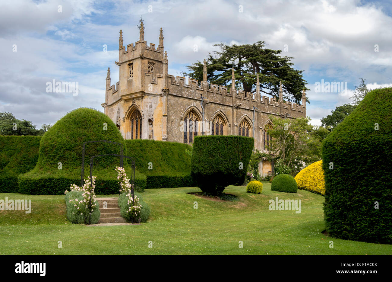 Il Castello di Sudeley, Winchcombe, Gloucestershire Foto Stock