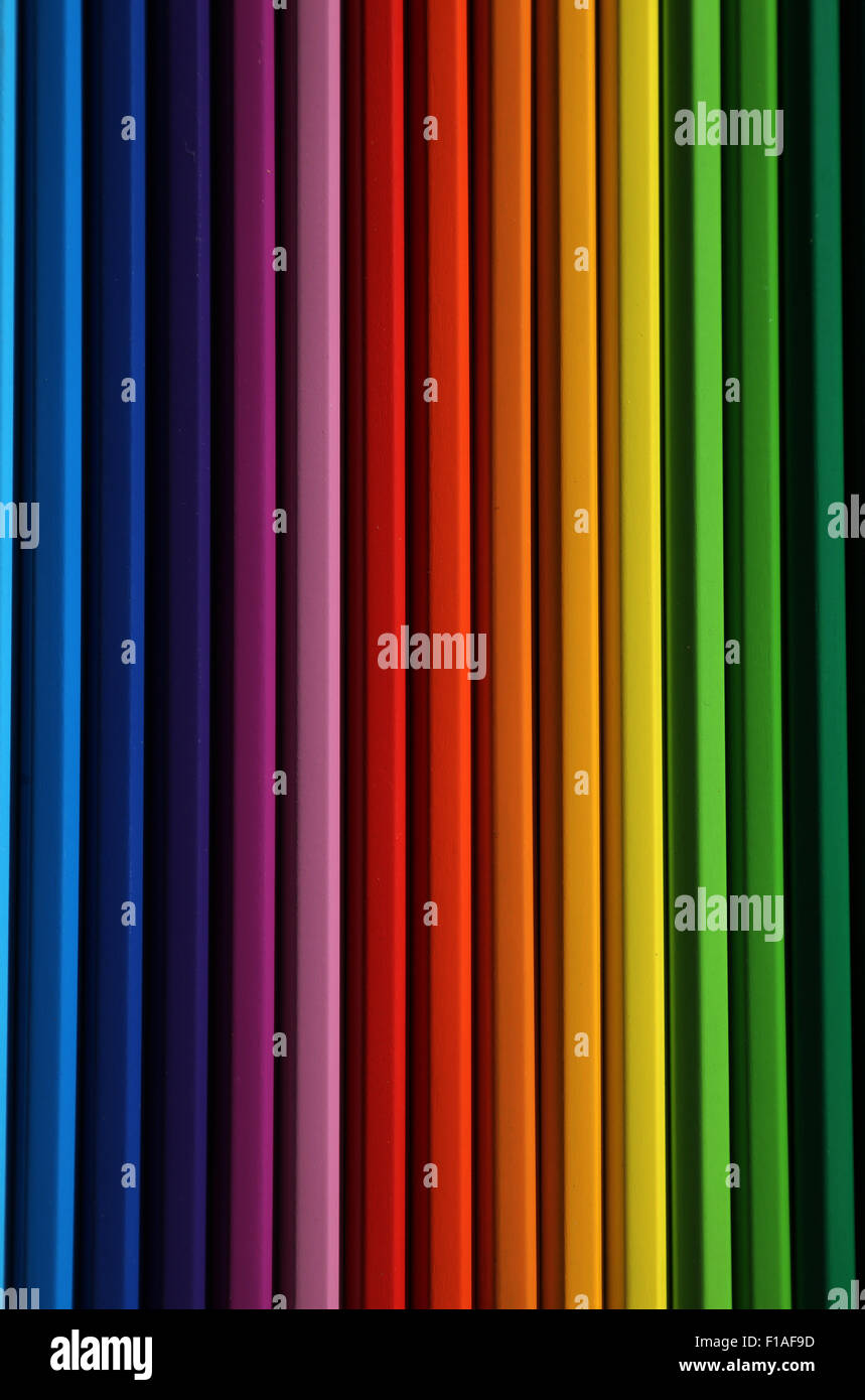Berlino, Germania, matite colorate Foto Stock