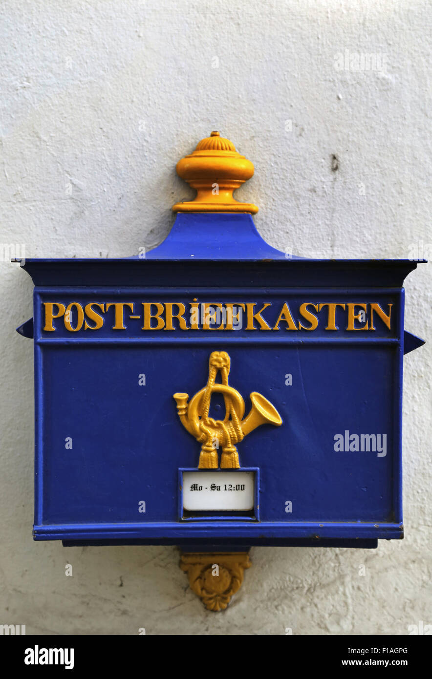 Bremen, Germania, storico mailbox Foto Stock