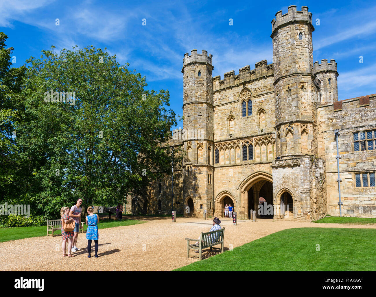 Abbazia di Battle, East Sussex, England, Regno Unito Foto Stock