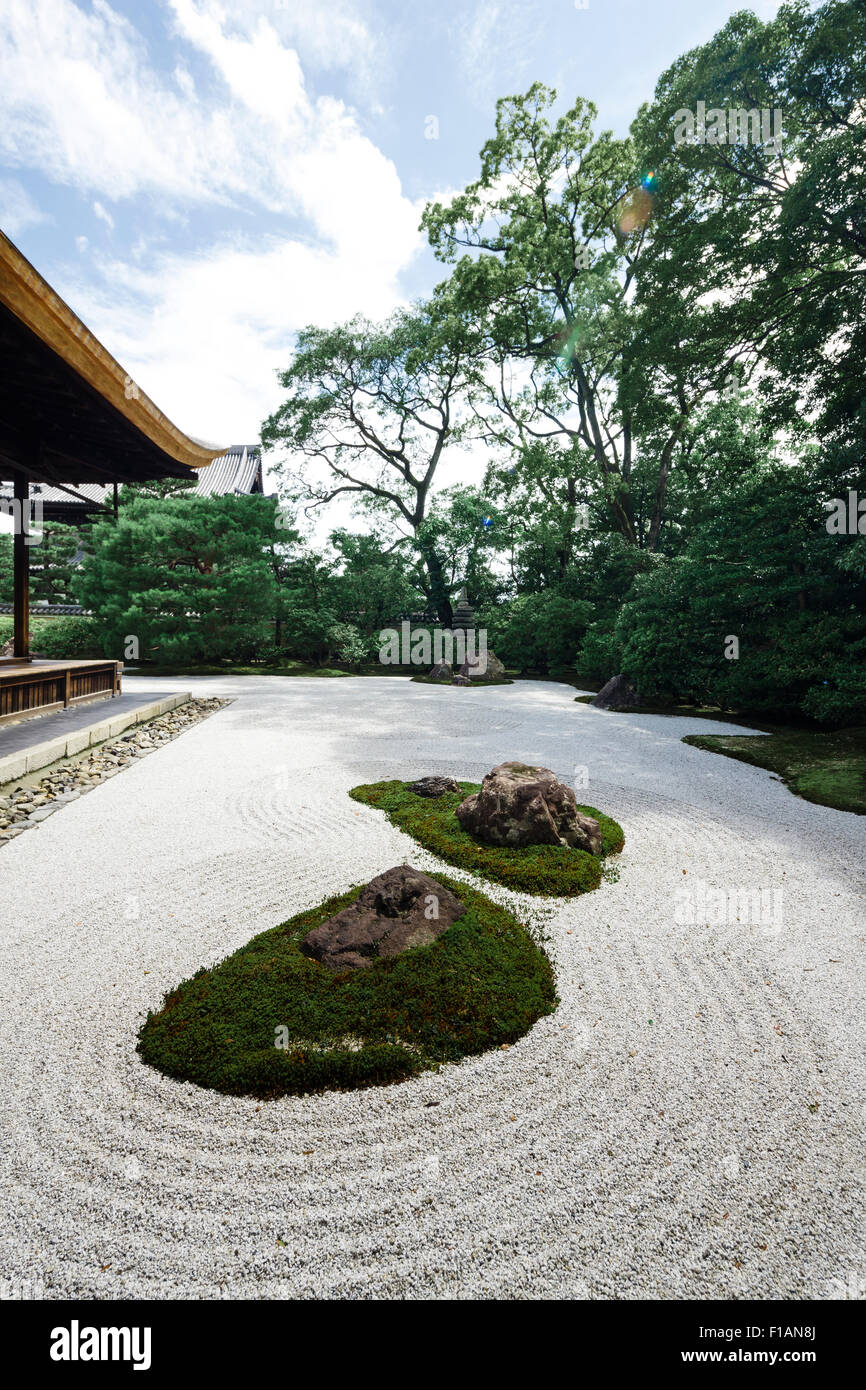 Giappone, Kyoto, giardino giapponese Foto Stock