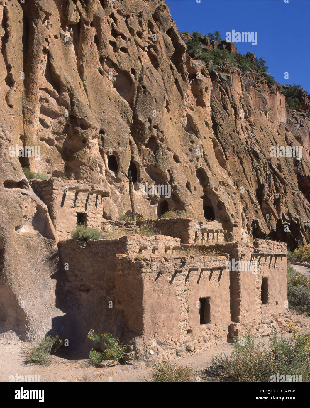 Bandelier Nat monumento Foto Stock