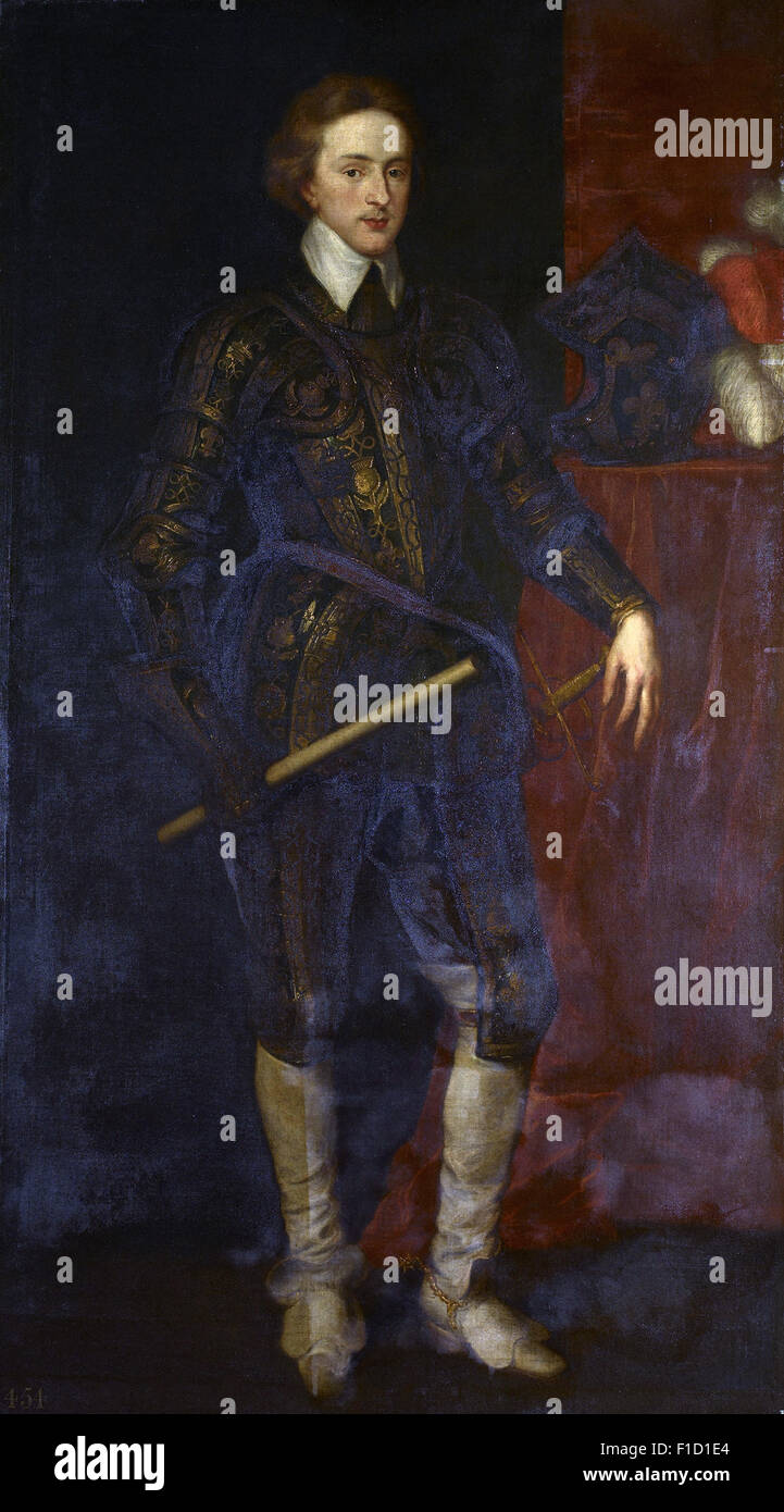 Anthony Van Dyck - Henry, Principe di Galles, figlio di Giacomo I e VI Foto Stock