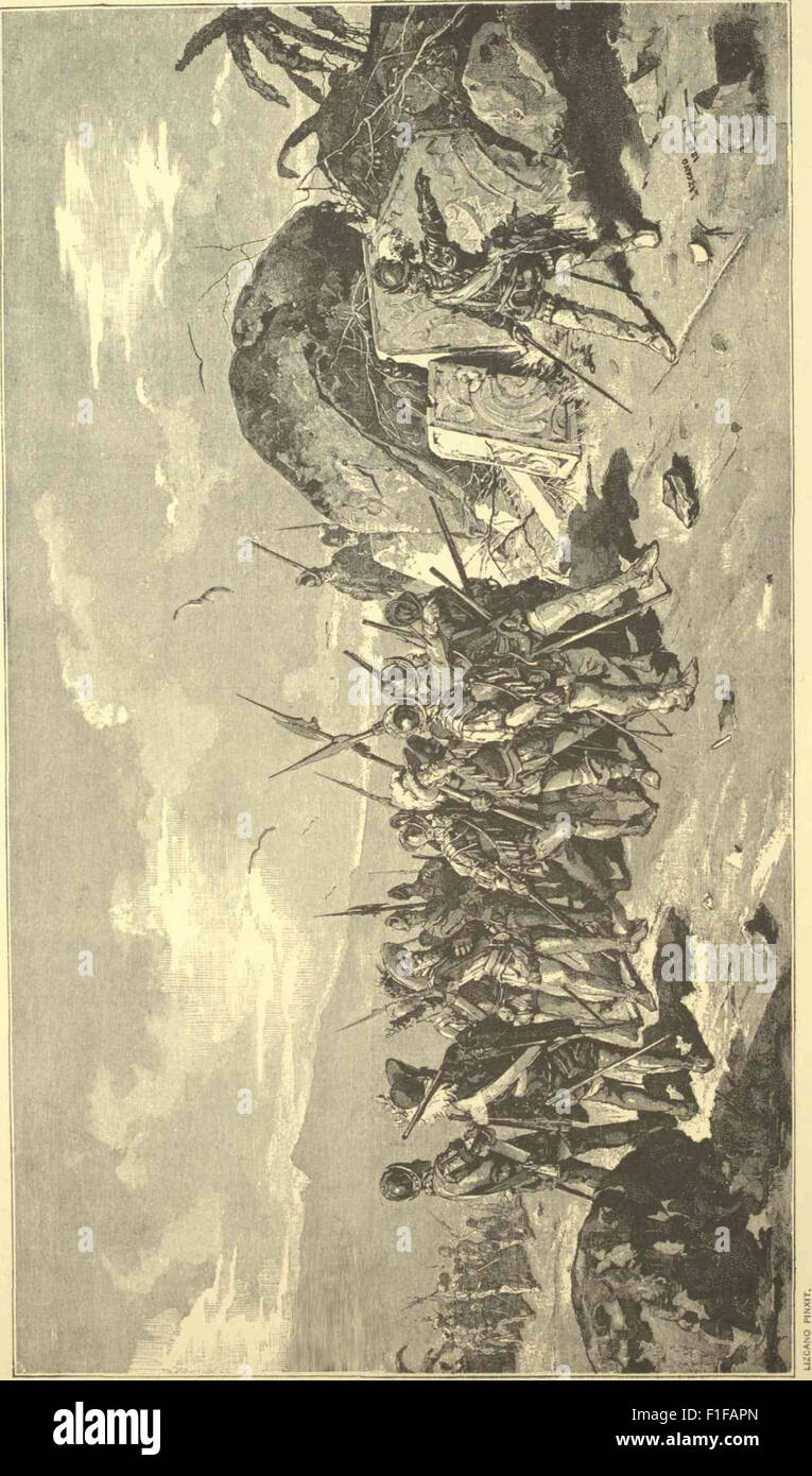 Questa illustrazione è tratta da "Great Men and Famous Women", volume 1, pubblicato nel 1894, contenente schizzi a penna e matita di oltre 200 figure influenti della storia. Il libro offre resoconti biografici insieme a illustrazioni di ciascun individuo. Foto Stock