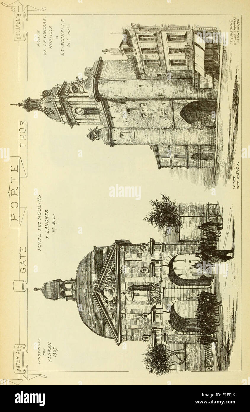 Materiali e documenti di architettura e scultura - classificati in ordine alfabetico (1915) Foto Stock