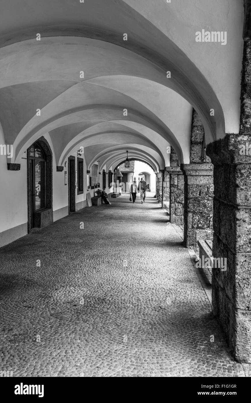 Viste intorno Berchtesgarten, Germania Foto Stock