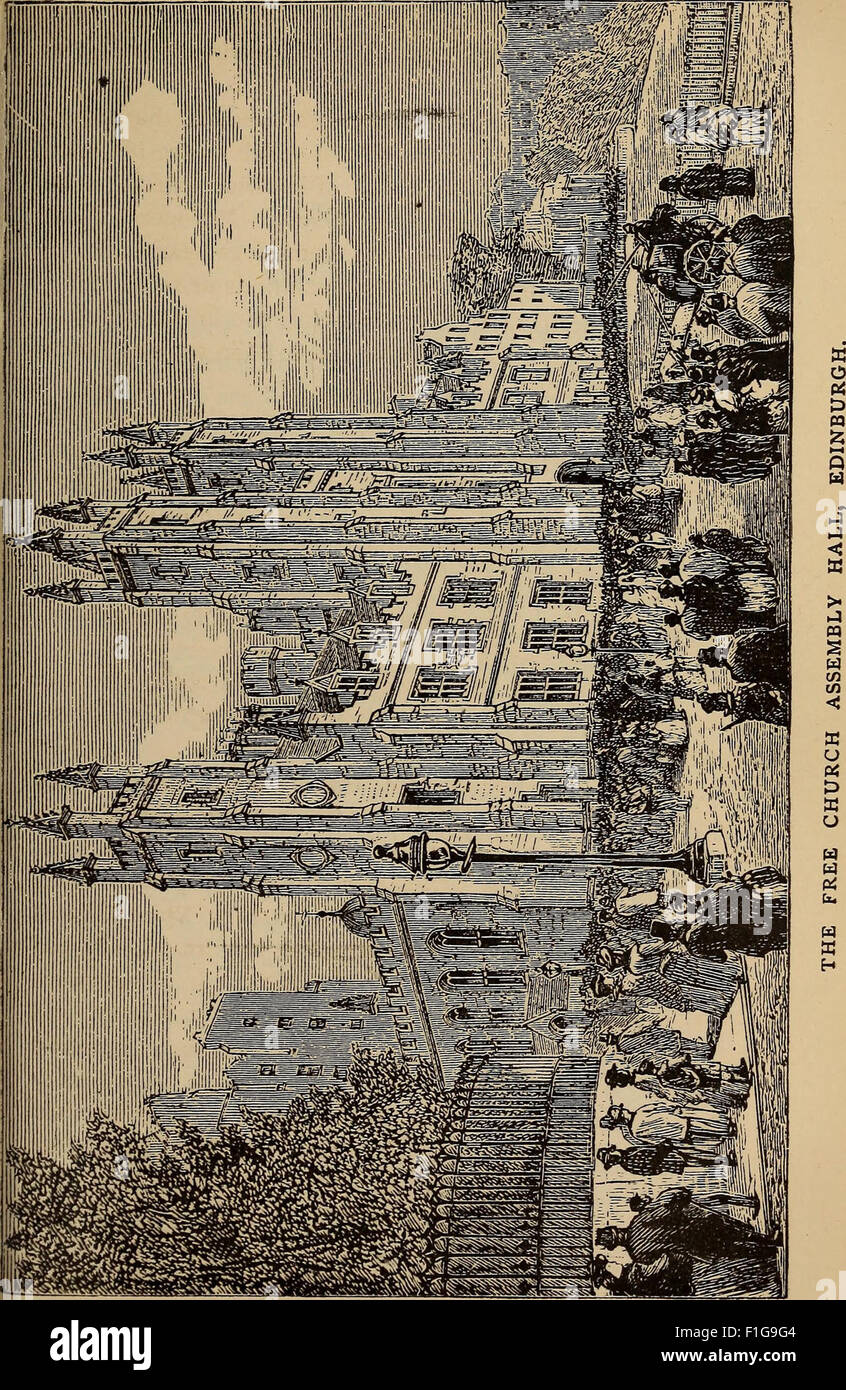 Una cronologia completa della splendida carriera di Moody e Sankey (1876) Foto Stock