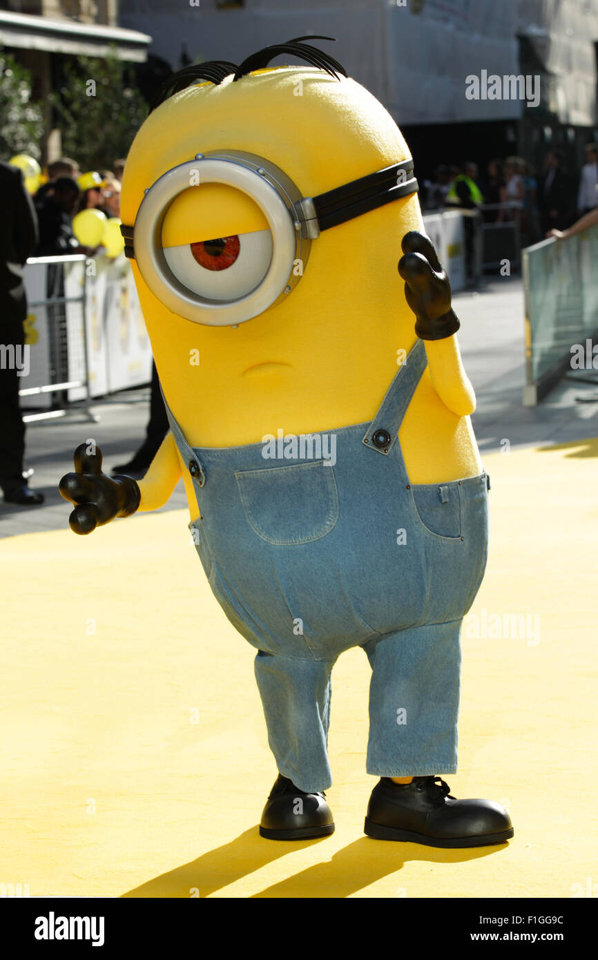 Londra, UK, 11 Giugno 2015: atmosfera presso i serventi - premiere mondiale a l'Odeon Leicester Square a Londra Foto Stock