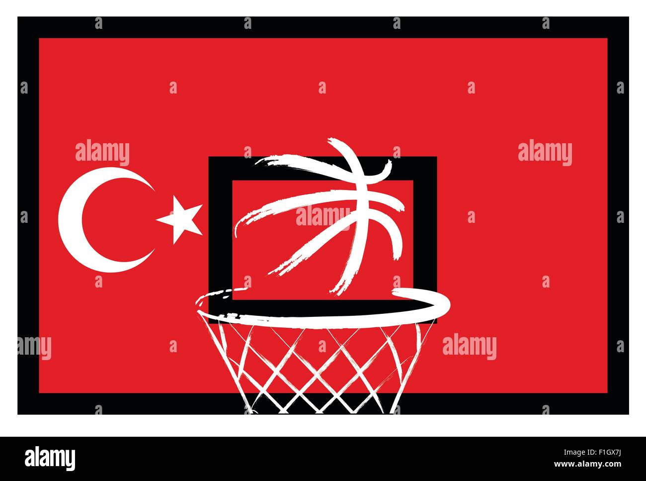 Bagno turco di basket Foto Stock