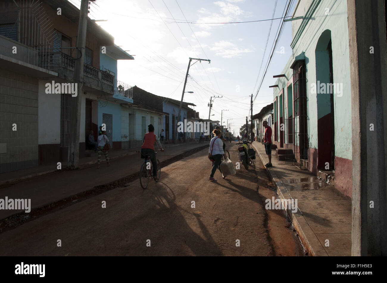 Via della Trinidad Foto Stock