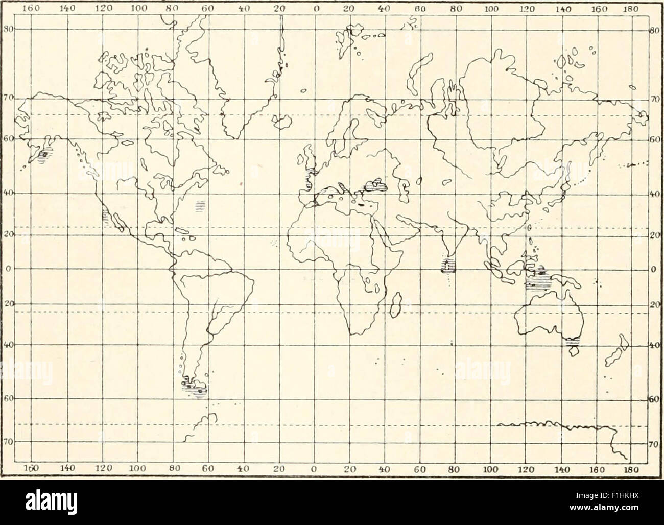 Le classi e gli ordini dell'impero animale : scientificamente mostrato in parole e immagini Foto Stock
