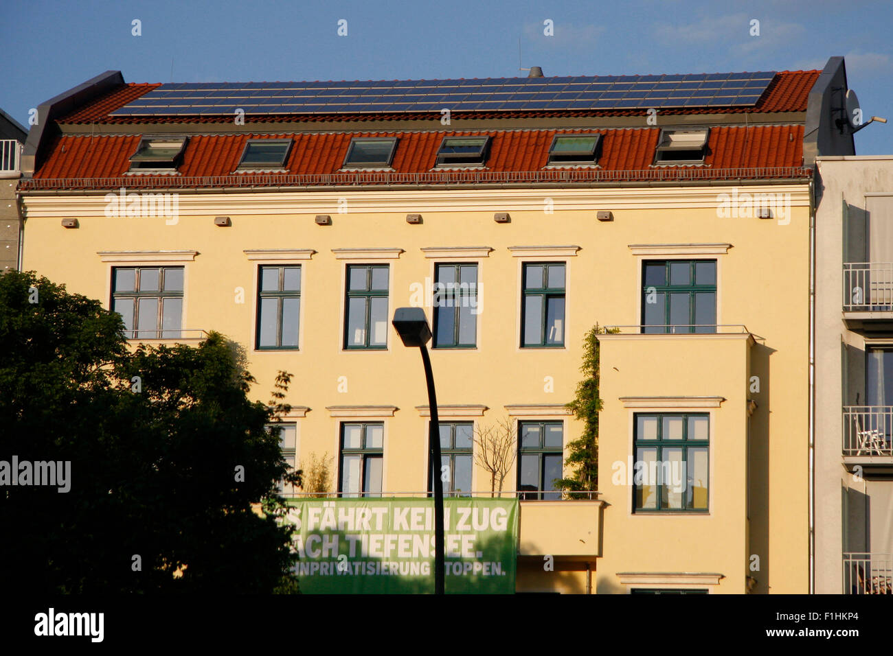 Parteizentrale DER GRUENEN, Berlin-Mitte. Foto Stock
