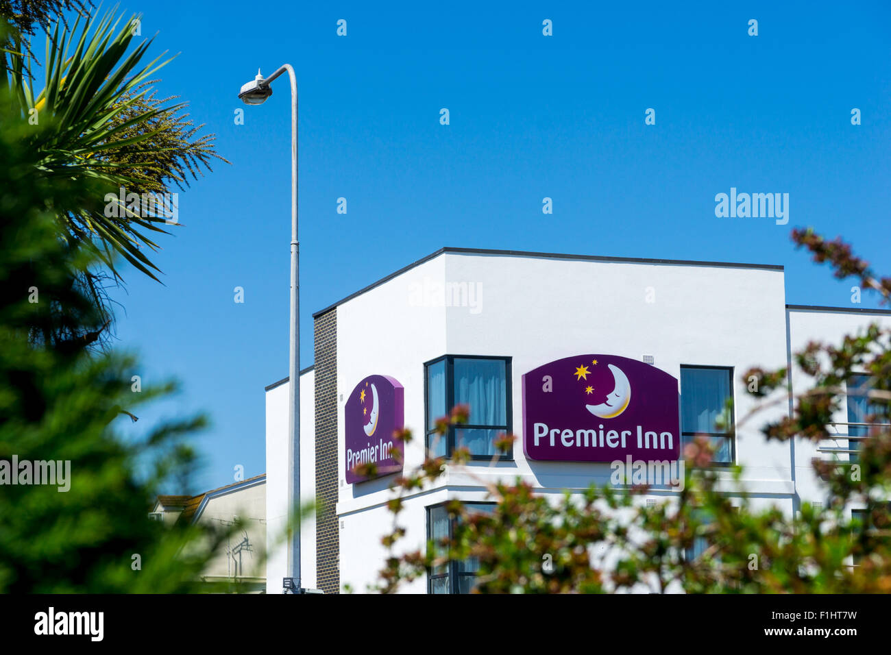 Un nuovo Premier Inn hotel a Clacton-on-Sea, Essex, Regno Unito Foto Stock