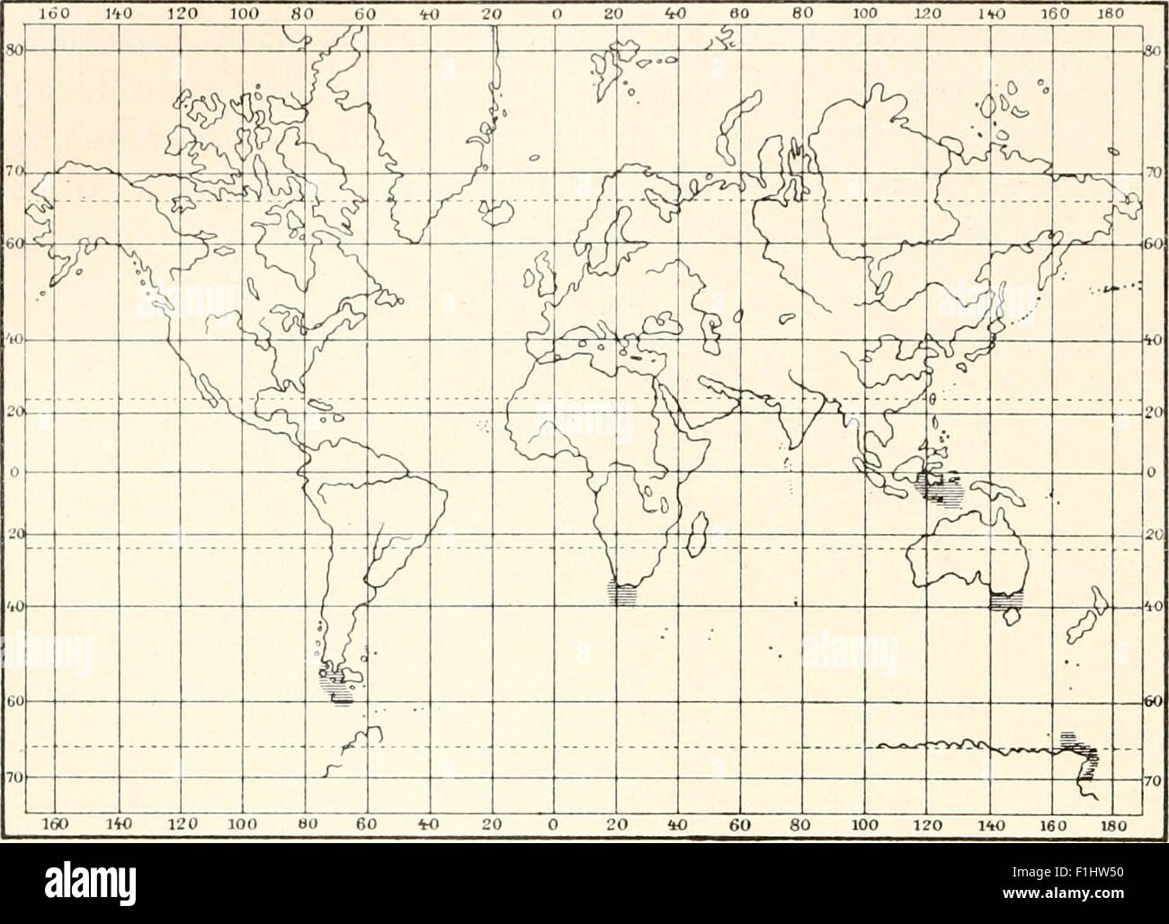 Le classi e gli ordini dell'impero animale : scientificamente mostrato in parole e immagini Foto Stock