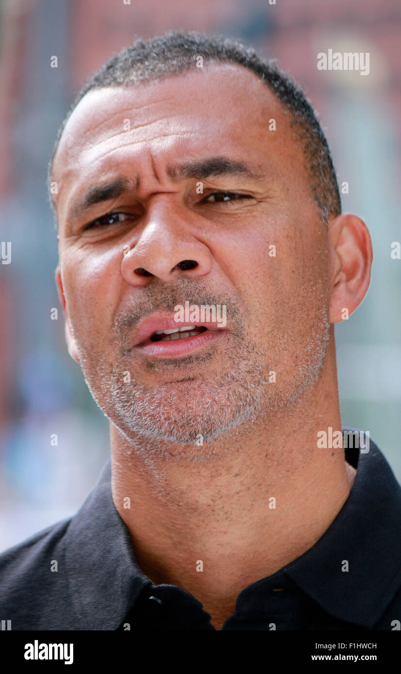 Ruud Gullit - Impressionen: Fanmeile vor dem Champions League Endspiel, 6. Juni 2015, Berlino. Foto Stock