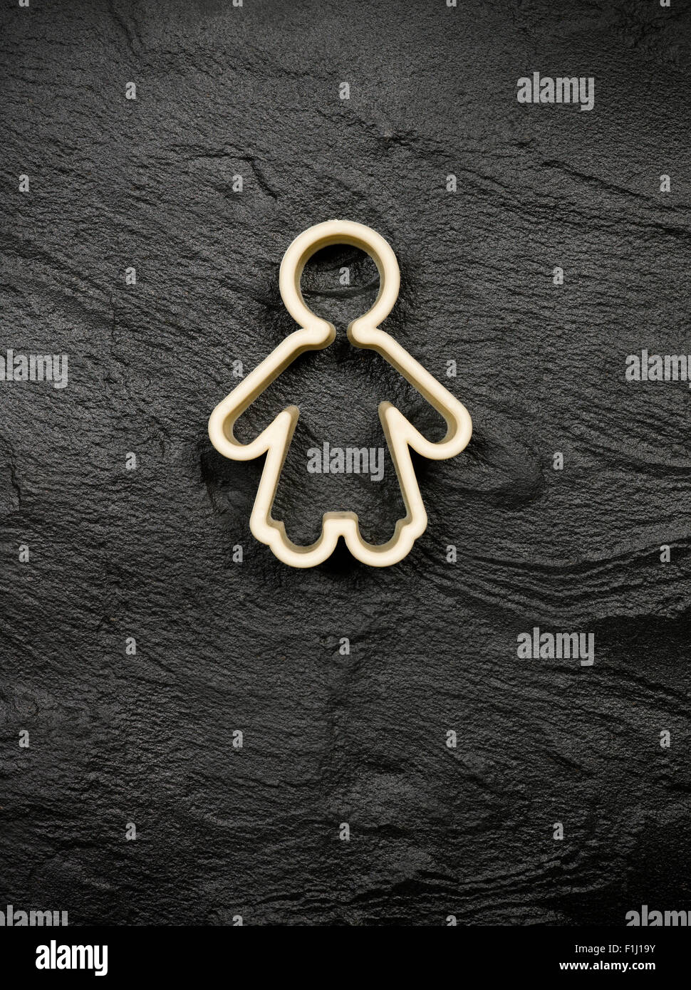 Vecchio Vintage Cookie Cutter Foto Stock