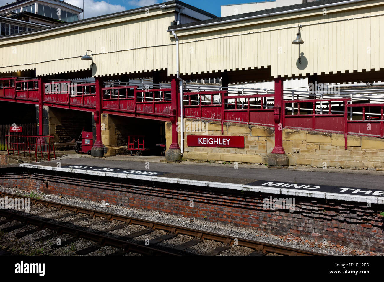 Worth Valley Railway Foto Stock
