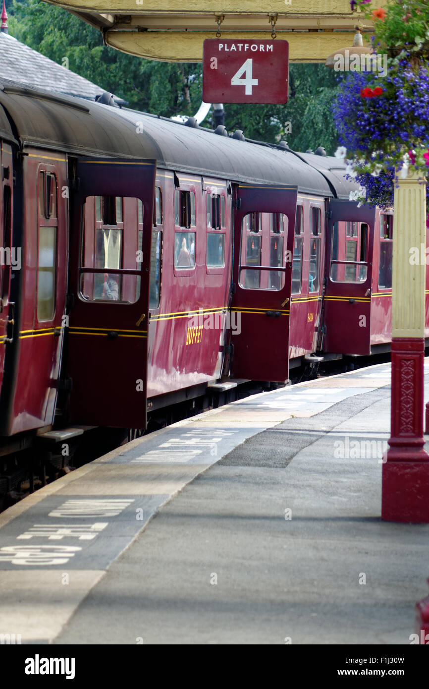 Worth Valley Railway Foto Stock
