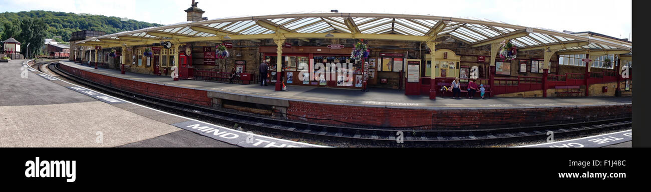 Worth Valley Railway Foto Stock