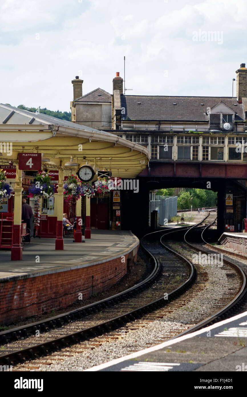 Worth Valley Railway Foto Stock