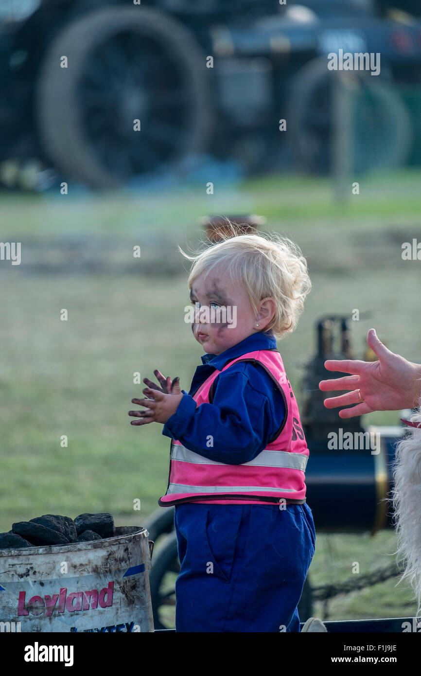 Tarrant Hinton, Blandford Forum, Regno Unito. Il 2 settembre, 2015. Tutti la fiera della fiera presso il grande Dorset vapore Fair Credit: Paul Chambers/Alamy Live News Foto Stock
