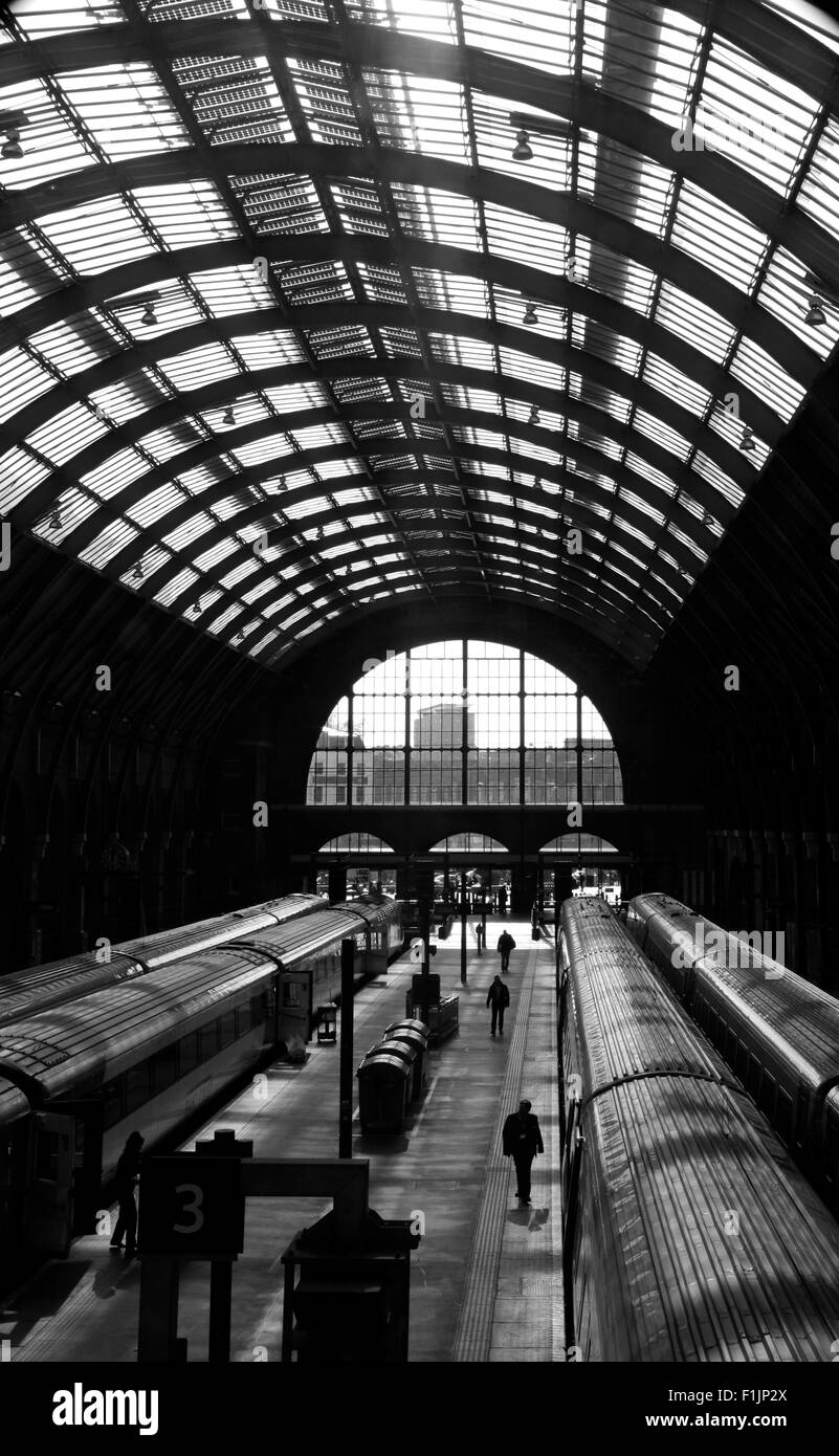 Stazione di King Cross, King's Cross, London, Regno Unito Foto Stock