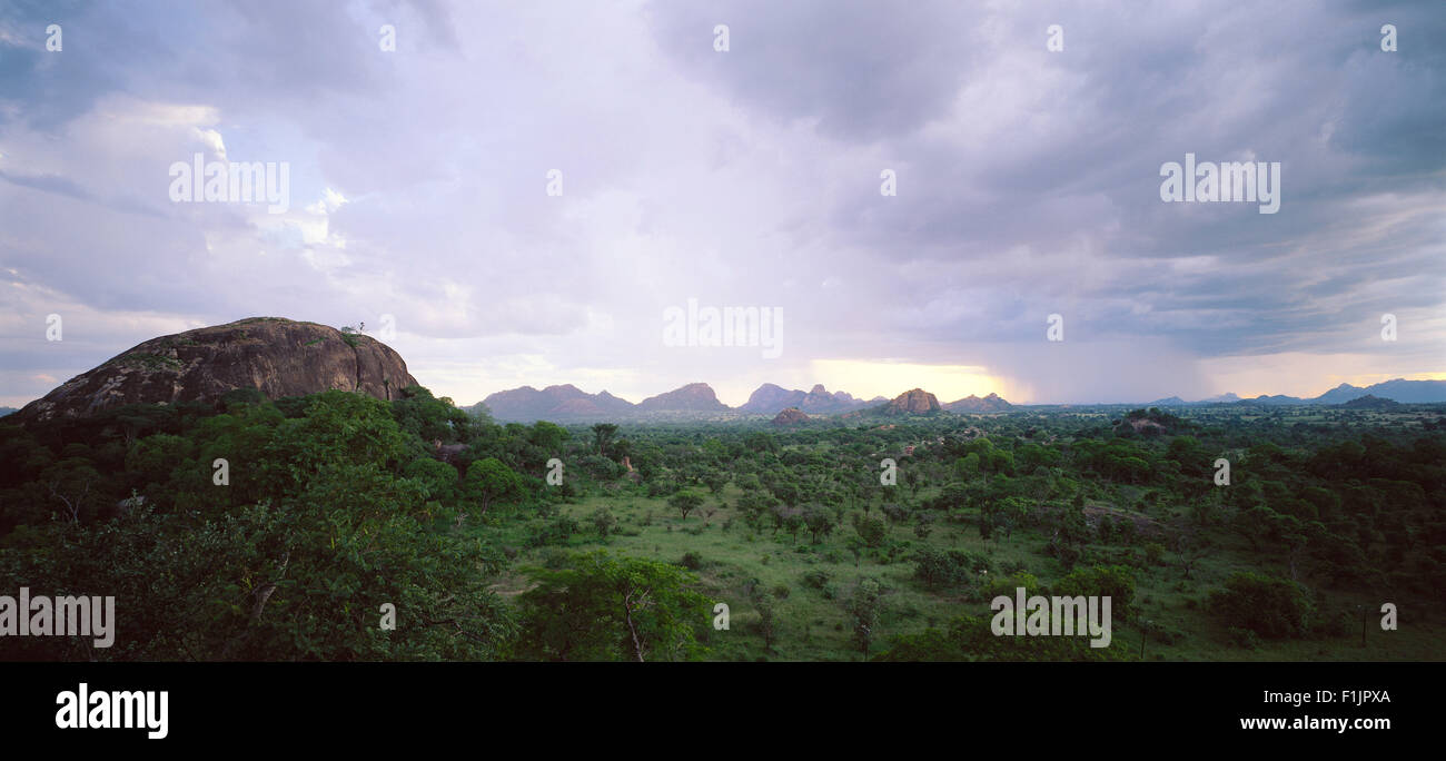 Paesaggio, Tanzania, Africa Foto Stock