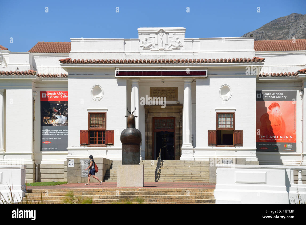 South African National Gallery, la società del giardino, Cape Town, Provincia del Capo occidentale, Repubblica del Sud Africa Foto Stock