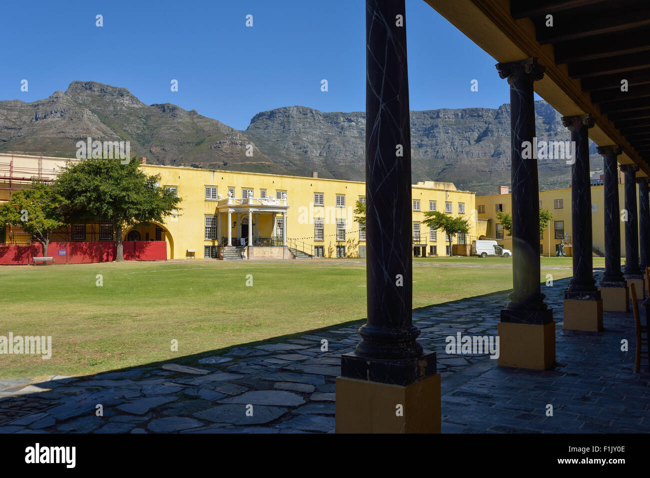 Blocco F, il Castello di Buona Speranza (Kasteel die Goeie Hoop), Buitenkant Street, Città del Capo, Provincia del Capo Occidentale, Sud Africa Foto Stock