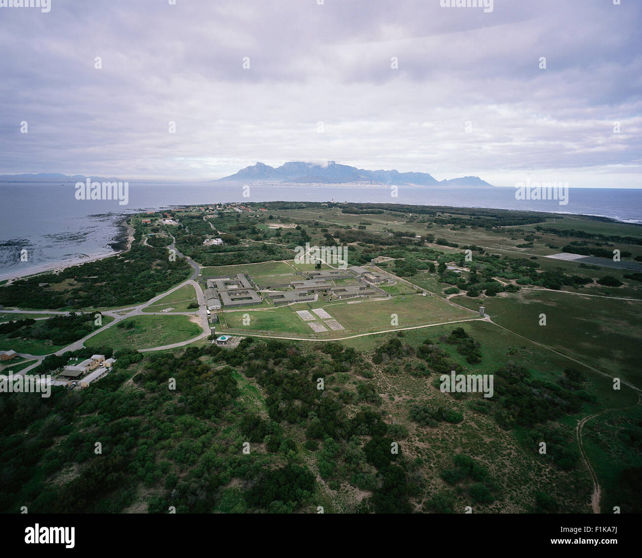 Robben Island, Western Cape, Provincia del Capo Sud Africa Foto Stock