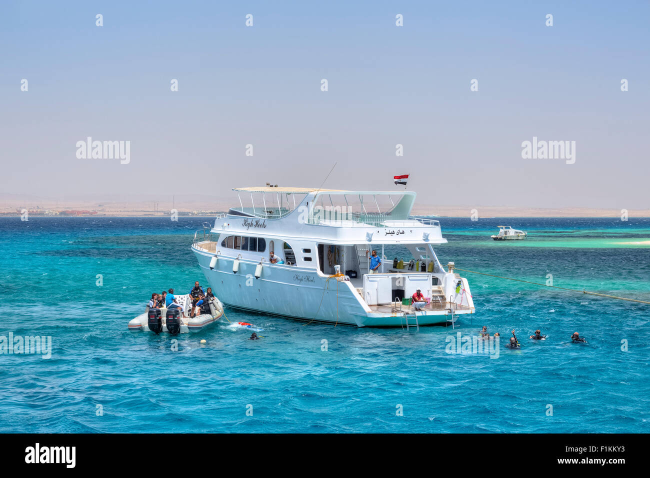 Sport acquatici, Safaga, Hurghada, Mar Rosso, Egitto, Africa Foto Stock