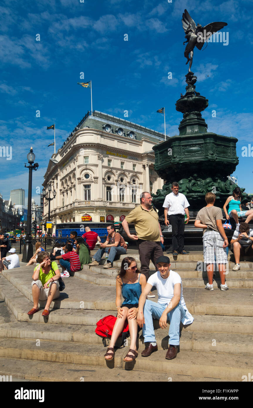 Regno Unito, Londra, Piccadilly Circus // Royaume-Uni, Londres, Piccadilly Circus Foto Stock