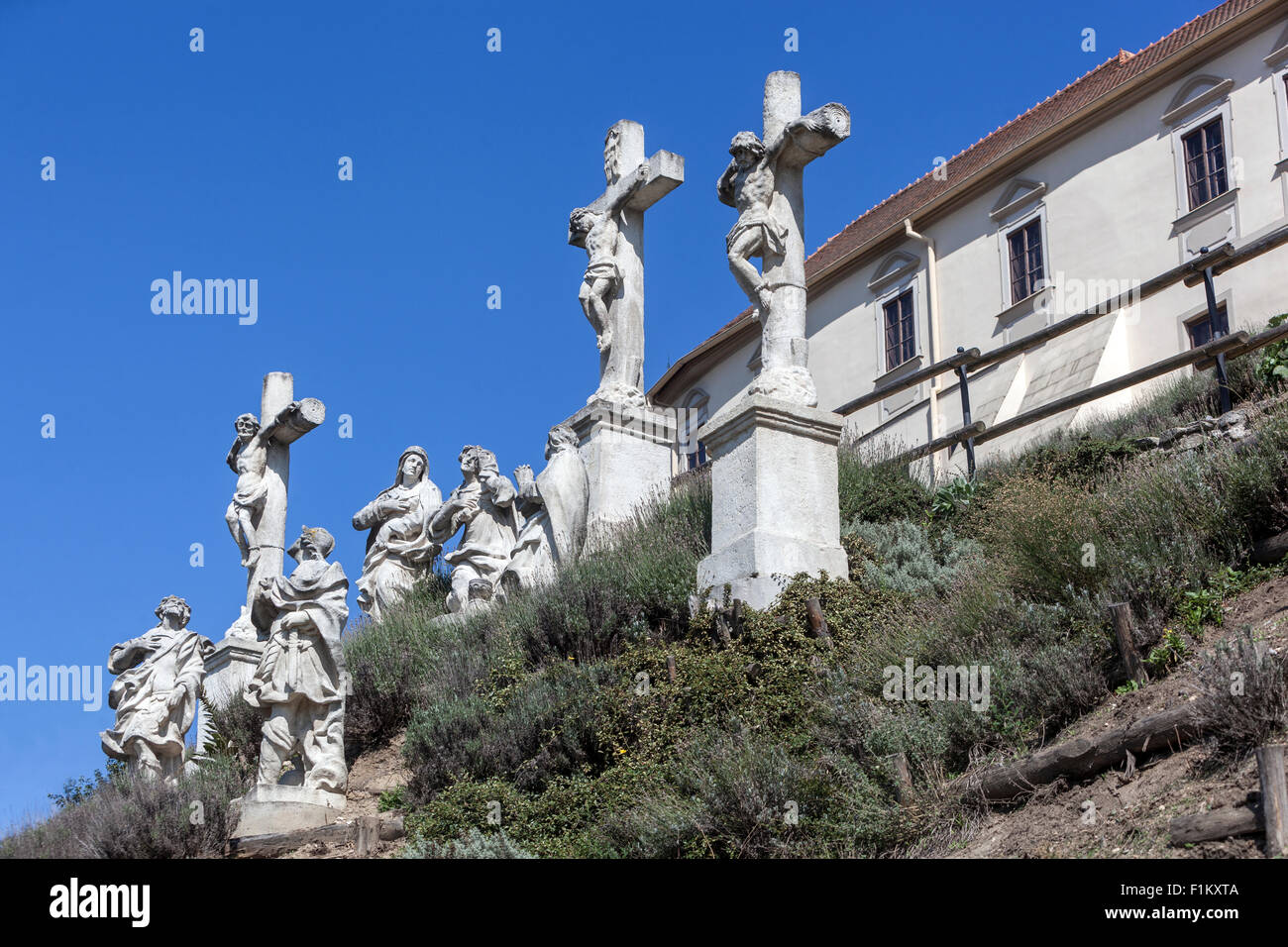 Znojmo, Moravia del sud, Znojmo Repubblica Ceca Europa Foto Stock
